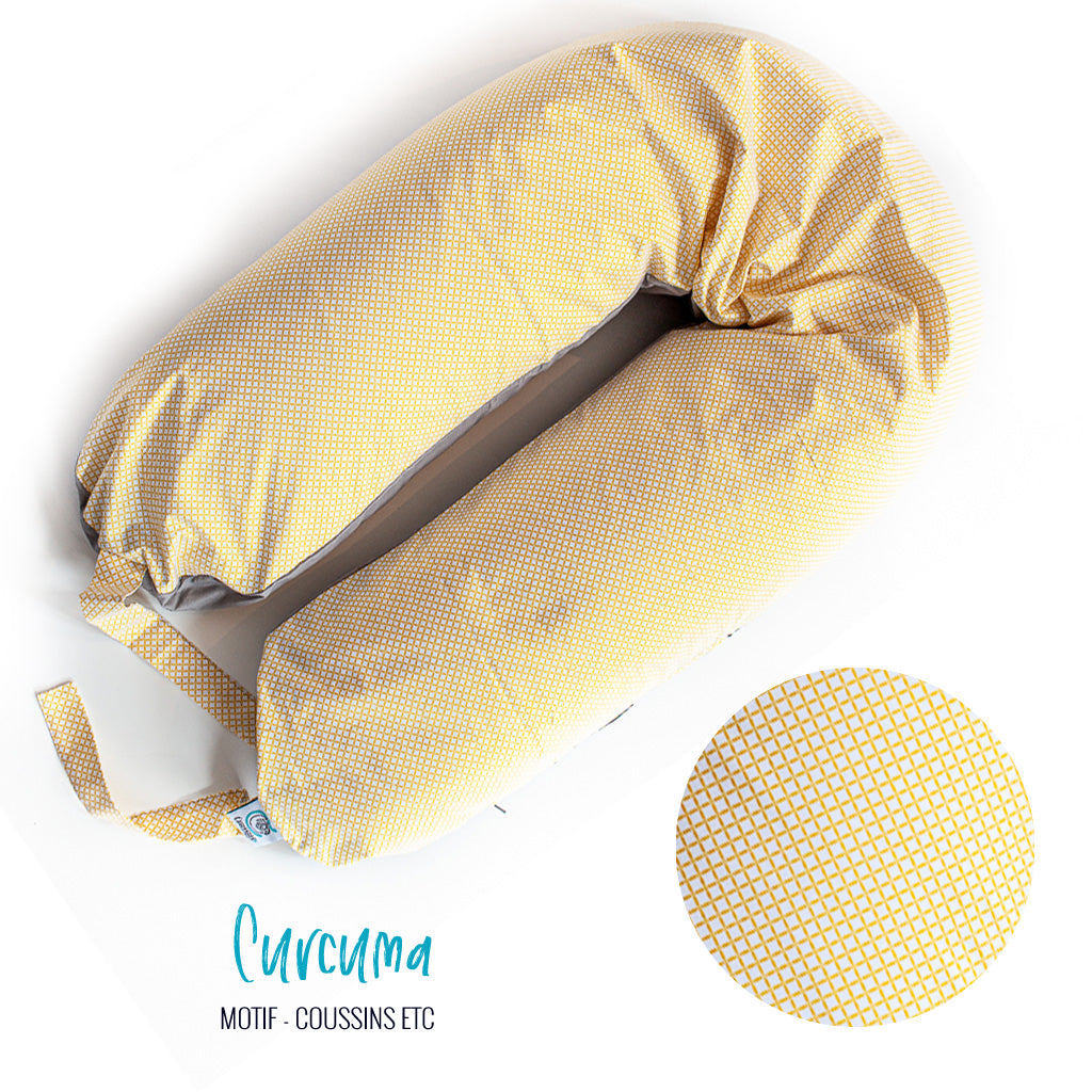 Coussin, etc. « Curcuma »