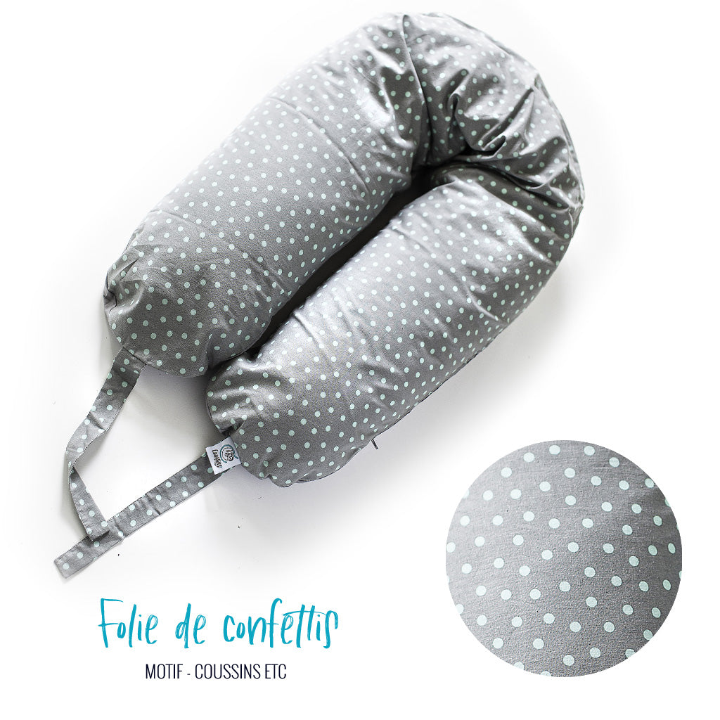 Coussin etc. "folie de confettis"